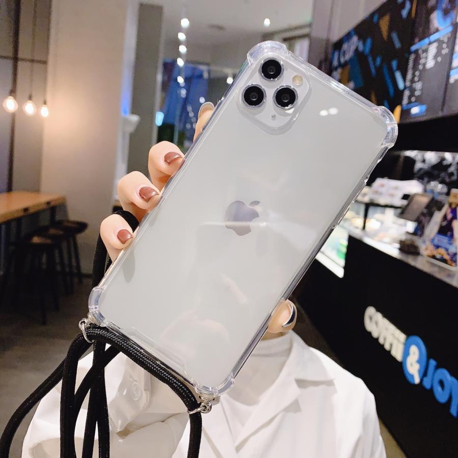 iPhone スマホショルダー 12 13 pro 13 pro max クリアケース ストラップ付き ショルダー 肩掛け おしゃれ かわいい |  | 02
