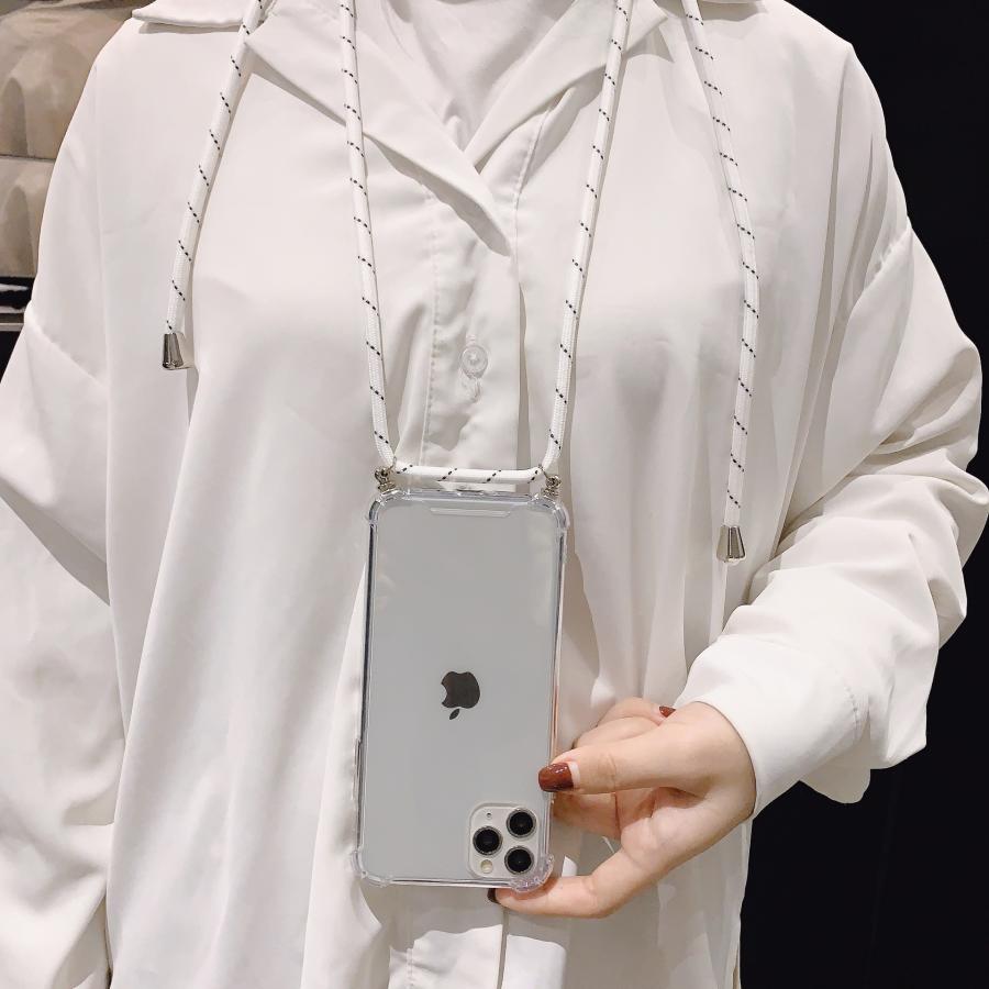 iPhone スマホショルダー 12 13 pro 13 pro max クリアケース ストラップ付き ショルダー 肩掛け おしゃれ かわいい |  | 05