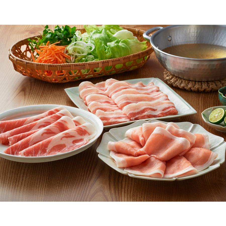 南州農場 かごしま黒豚しゃぶしゃぶセット(ロース・バラ・肩 南州農場 かごしま黒豚しゃぶしゃぶセット(ロース・バラ・肩