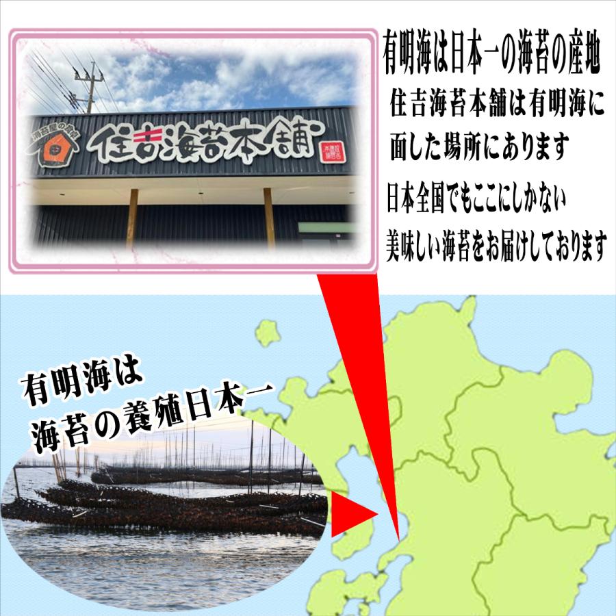 住吉海苔本舗　海苔屋の食卓10点セット【 焼のり 味付けのり ふりかけ 熊本 有明海 宇土 味付け海苔 熨斗対応 包装 簡易包装 ギフト】_2