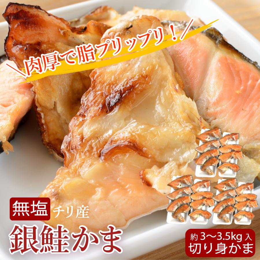 銀鮭かま 3kg 3 5kg入り チリ産 無塩 おすすめ品 鮮度抜群 鮮ど市場 無塩鮭 無塩さけ 無塩銀鮭 銀鮭 大人気 冷凍品 お取り寄せ お取り寄せグルメ Sakekama 002 鮮ど市場 通販 Yahoo ショッピング