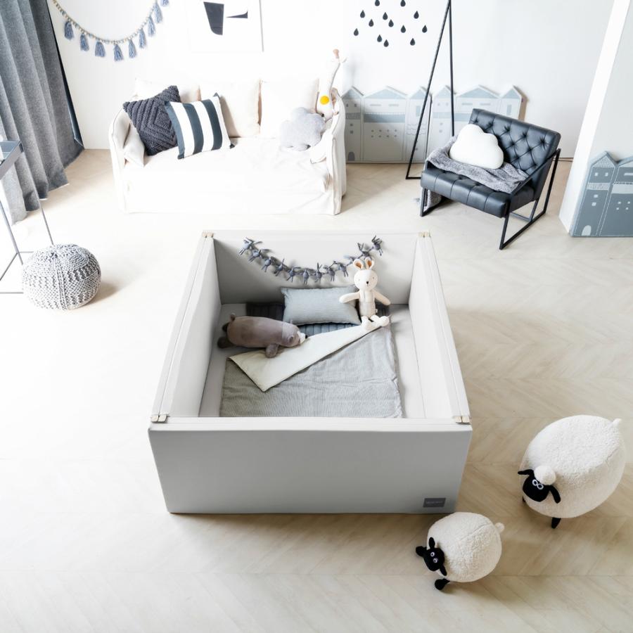 ベビーサークル プレイマット 国際検査済み ガードベッド ALZIP mat