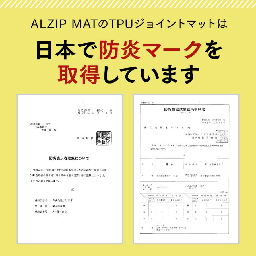ジョイントマット パズルマット 6枚セット 大判 70cm 厚手 2.3cm TPU