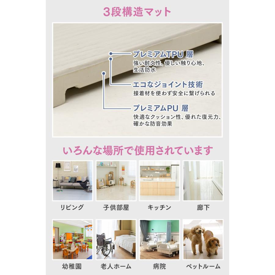 ジョイントマット パズルマット 35枚 大判 50cm 厚手 2.3cm TPU ジョイントマット パズルマット 35枚 大判 50cm 厚手 2.3cm TPU