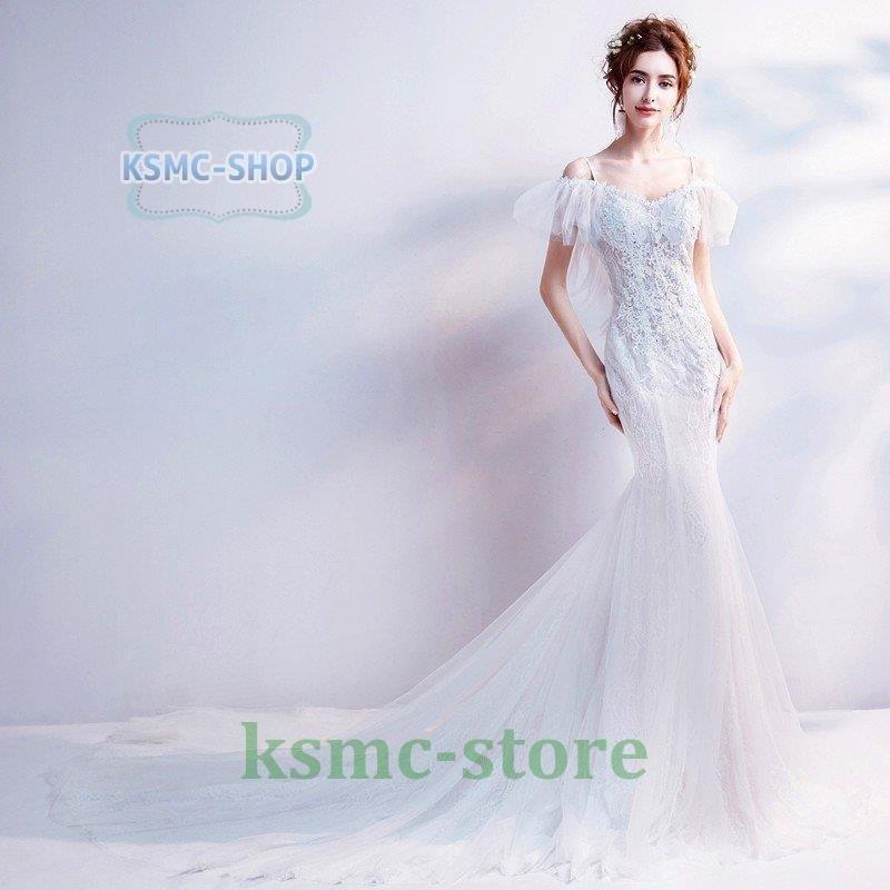 新品入荷 ウェディングドレス 白 袖あり マーメイドライン 結婚式 安い 大きいサイズ パーティー 二次会 花嫁 ロングドレス 披露宴 ブライダル Wedding Dress マーメイドライン サイズ Xs Www Oroagri Eu