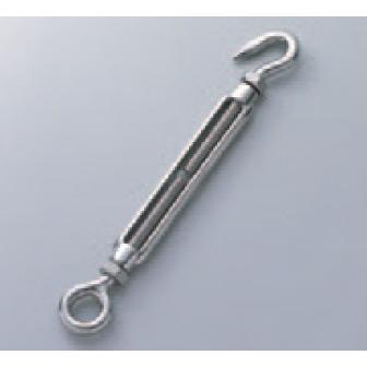 ステンレス 枠式ターンバックル フック＆アイ TB-8HE ひめじや