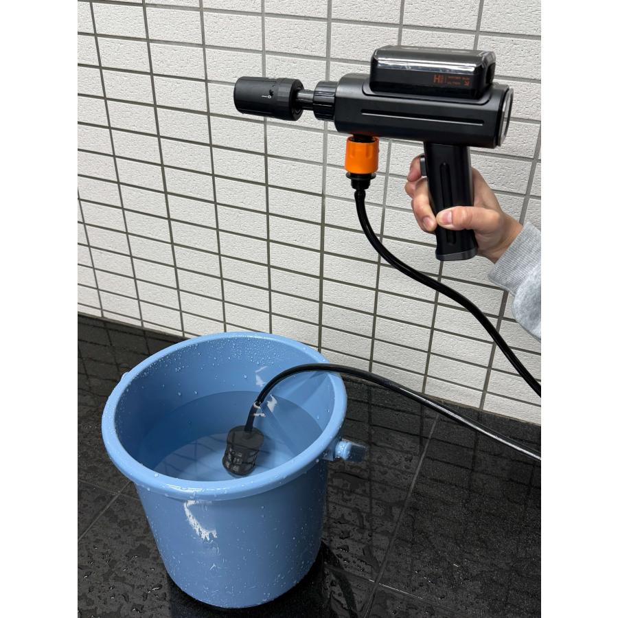 オムニ どこでもハンディ モバイル高圧洗浄機 OMC-CLWM001