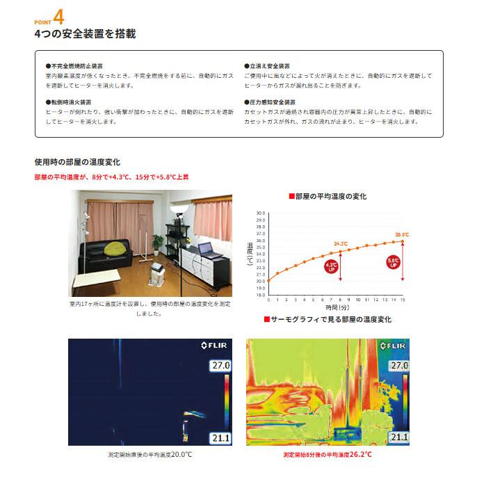 岩谷産業 IWATANI カセットガスストーブ デカ暖 CB-STV-DKD