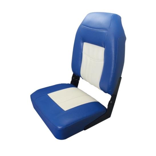 30C0057 ハイバックフォールディングシート  ブルー/ホワイト　ビーエムオージャパン BMO JAPAN BMO JAPAN（ビーエムオージャパン） 30C0057 ハイバック