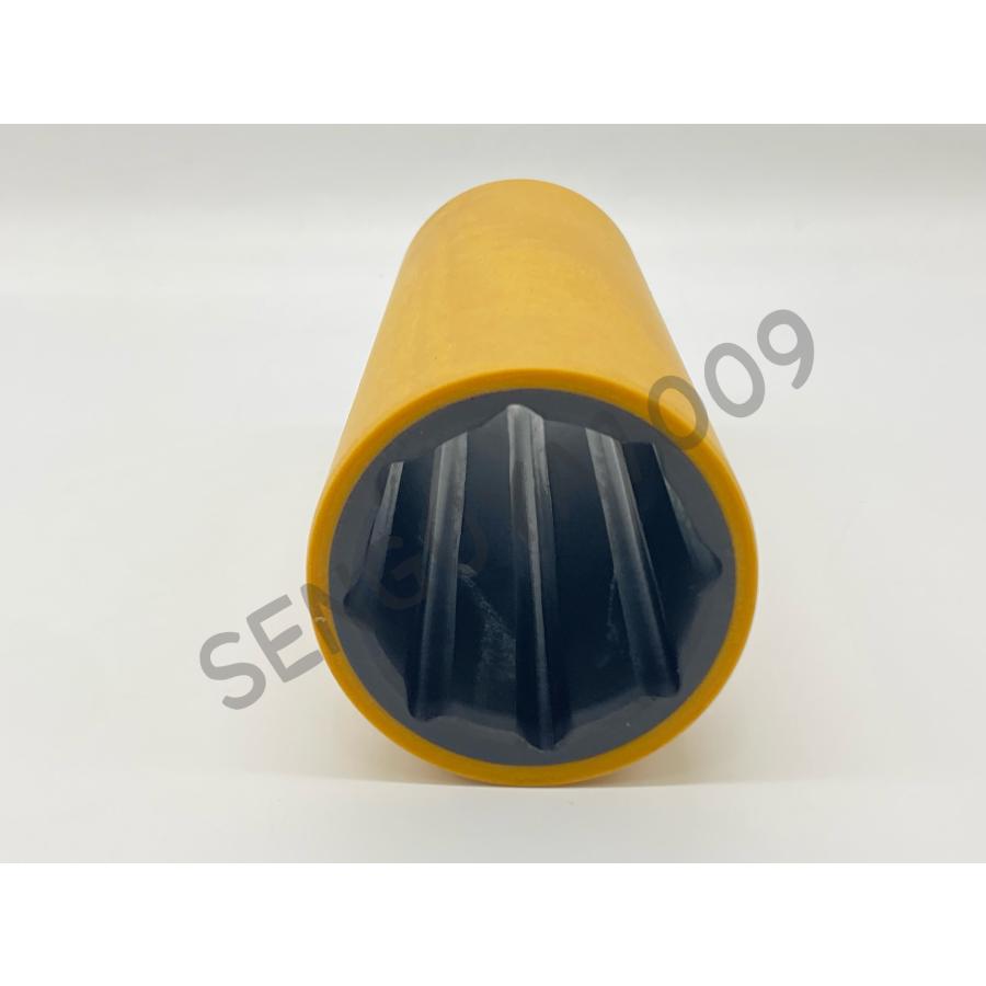 EVR 軸径 100mm 後部用　130x100x400 支面材 軸受材 水中ゴム軸受け スタンチューブ