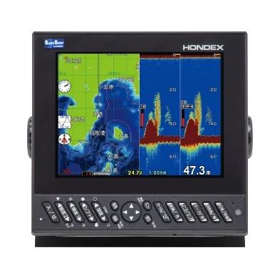 HONDEX HDX-8C 魚群探知機 プロッターデジタル魚探 <br>クリアチャープ 