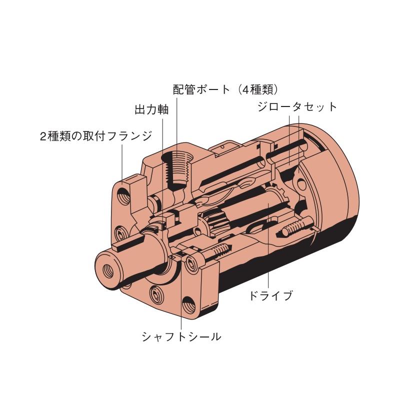オービットモーター H-200DA2XJ ダンフォス 旧イートン 油圧モーター 