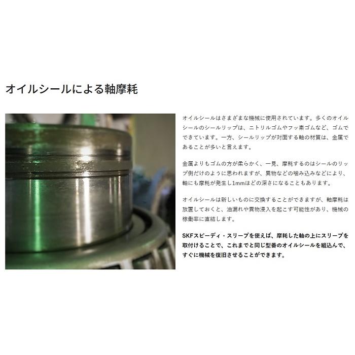 SKF スピーディースリーブ 99215 軸径φ55 : SENGUYA1009 - 通販