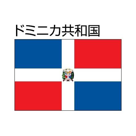 38 割引夏セール開催中 Max80 Off ドミニカ共和国 国旗 90 1cm エクスラン生地 アクリル100 トーエイ イベント 販促用 業務 産業用 Diy 工具 Prisier Com