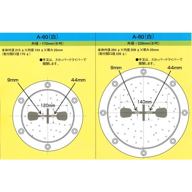 イケダ式 デッキスカッパー A-60 （白） 【イケダ商会】 |  | 03