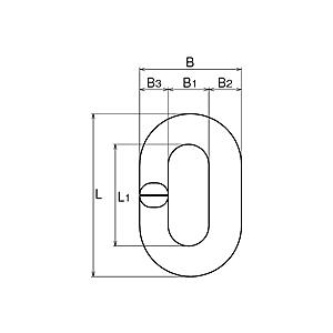 ステンレス製　強力Cカン　22mm [AK3628]_1