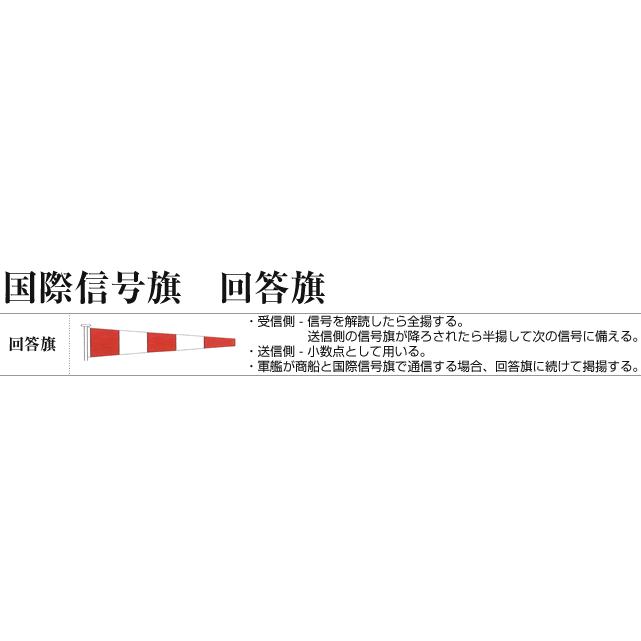 国際信号旗 文字旗 【M旗】 小型 71cm x 86cm トロピカル ばら売り