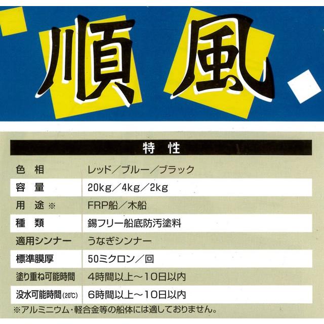 【船底塗料】順風　20kg　水和分解型普及品 |  | 02
