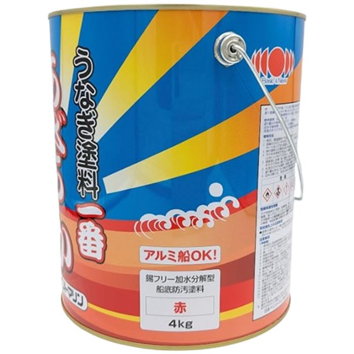 高性能船底塗料 うなぎ塗料一番 あざやか ネオ 4kg アルミ艇や 高性能船底塗料 うなぎ塗料一番 あざやか ネオ 4kg アルミ艇や