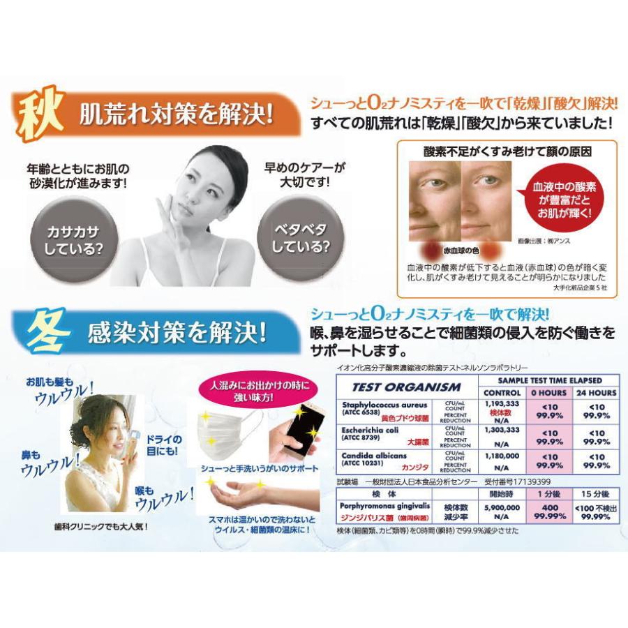 ハンディミスト O2ナノウェーブ O2ナノミスティ 1本 乾燥 酸欠