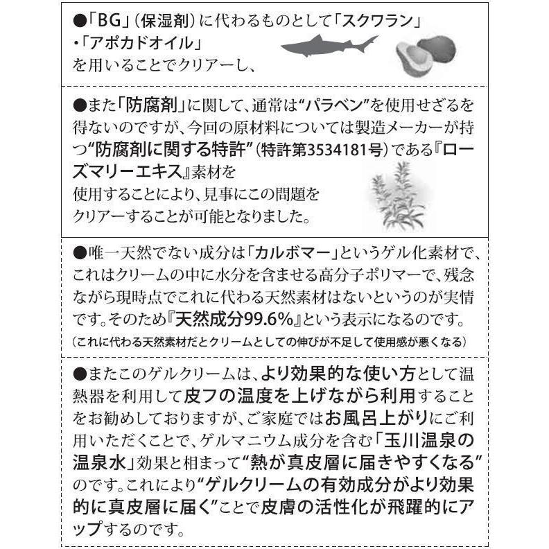 しっとり潤いゲル 100g 保湿ゲルクリーム 天然由来成分99.6