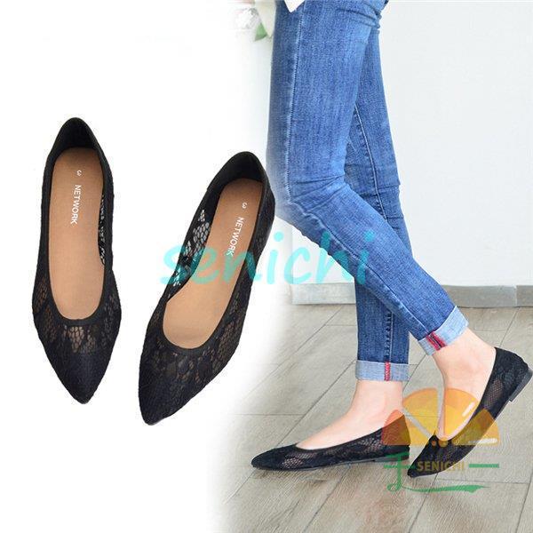 バレエシューズ フラットシューズ 履きやすい パンプス レディース