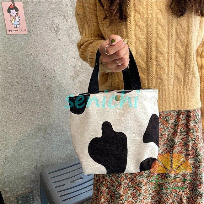 ミニバッグ 布製 ミニトート レディース ランチバッグ コーデュロイ