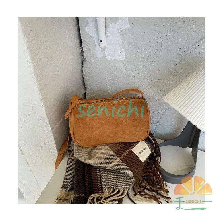 ショルダーバッグ レディース ポシェット スウェード バッグ 小さめ