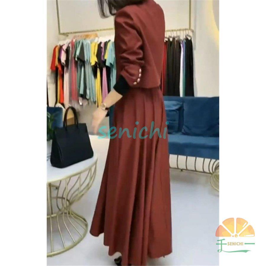 セットアップ レディース 40代 春夏 スーツジャケット 長袖2点セット