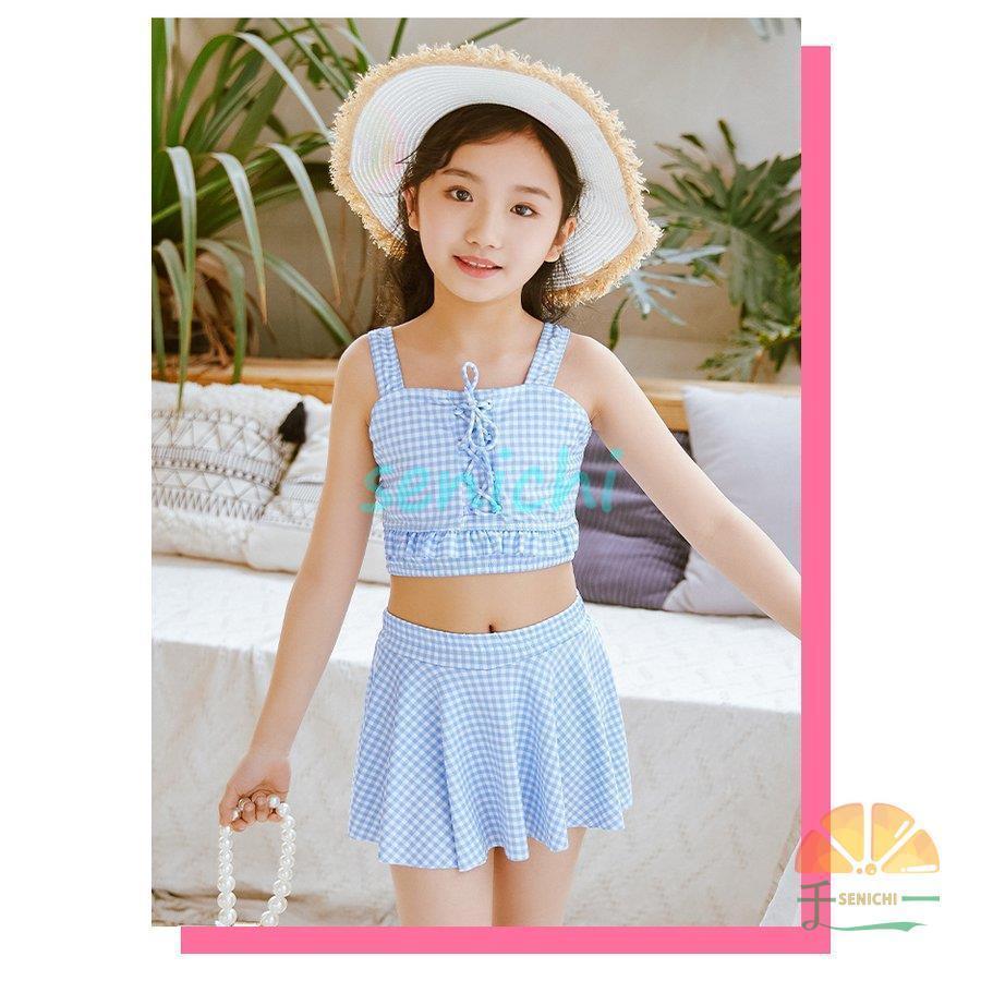 キッズ 水着 セパレート 女の子 子供 みずぎ ビキニ スイムウェア