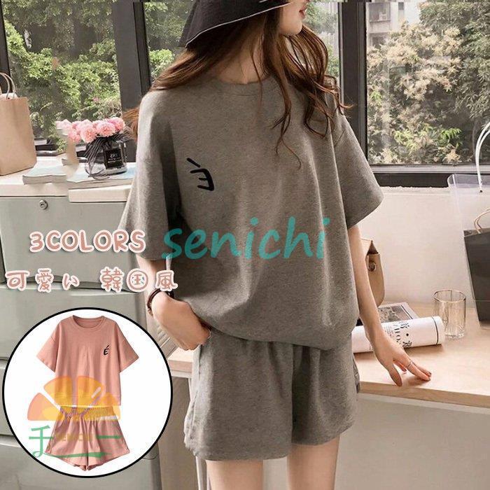 パジャマ レディース ルームウェア 夏 半袖 Tシャツ ショートパンツ 上下セット 可愛い 韓国風 パジャマ 女性 部屋着 寝巻き 快適 大きいサイズ 2点セット Dora0425 Sum74 千一 通販 Yahoo ショッピング