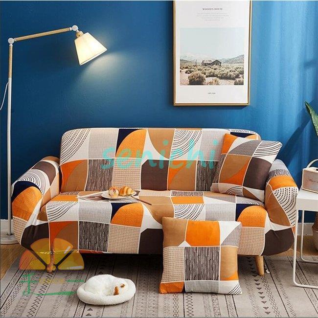 ソファーカバー 肘あり 3人掛け 4人掛け 北欧風 滑り止め 替えカバー