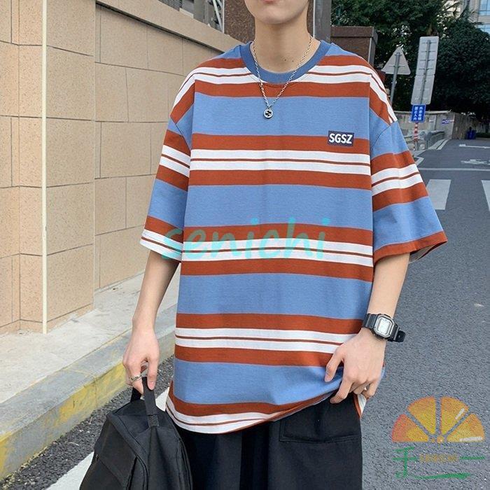 Tシャツ 半袖tシャツ ゆったり メンズ カジュアル カットソー トップス 夏 ゆるtシャツ お兄系 T Shirt オーバーサイズ ゆるt ビッグ Tシャツ 重ね着 丸襟 Dora0511 Net121 千一 通販 Yahoo ショッピング