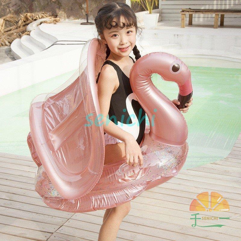 赤ちゃん 浮き輪 屋根付き 浮き輪 お風呂 日よけ 親子 ベビーボート 足入れ 浮き輪 座付き ベビー用 子供用 うきわ キッズ フロート サンシェード Dora0512 Ak6 千一 通販 Yahoo ショッピング