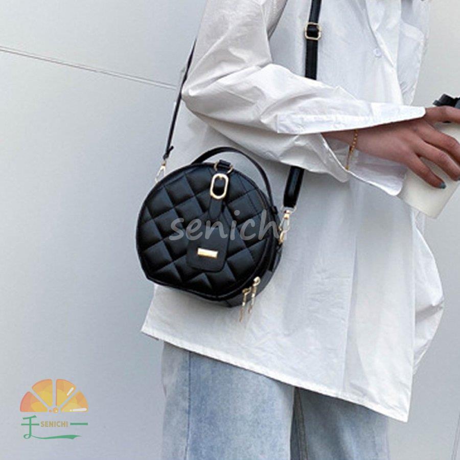 ベントレー 黒い皮革 シューズケースショルダーバッグ キルティング