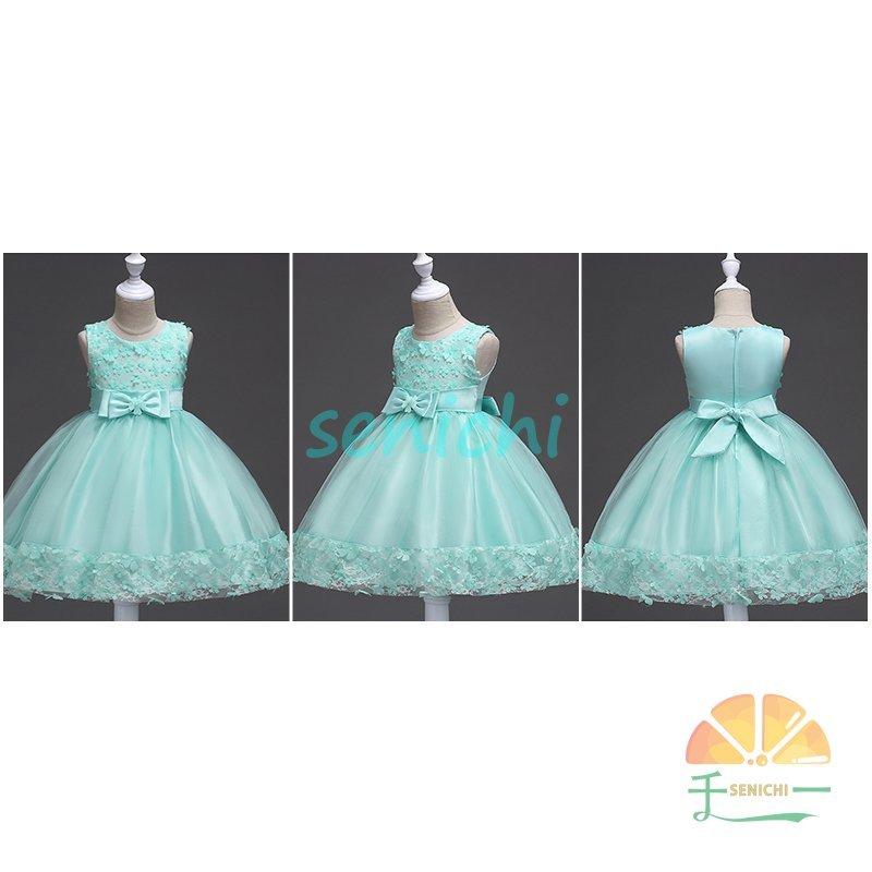 子供ドレス フォーマルドレス パーティードレス プリンセスドレス キッズワンピース チュールレースドレス 子供服 女の子 キッズ 発表会 結婚式 プレゼント ノー | ブランド登録なし | 09