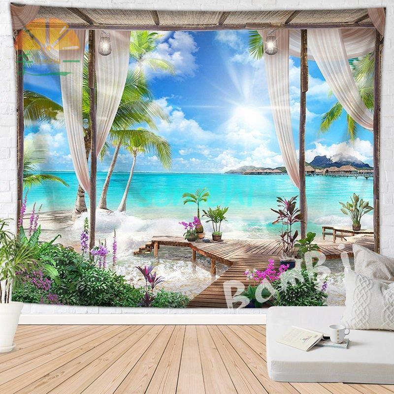 タペストリー おしゃれ 北欧 インテリア 雑貨 壁掛け 絵 布 大判 壁