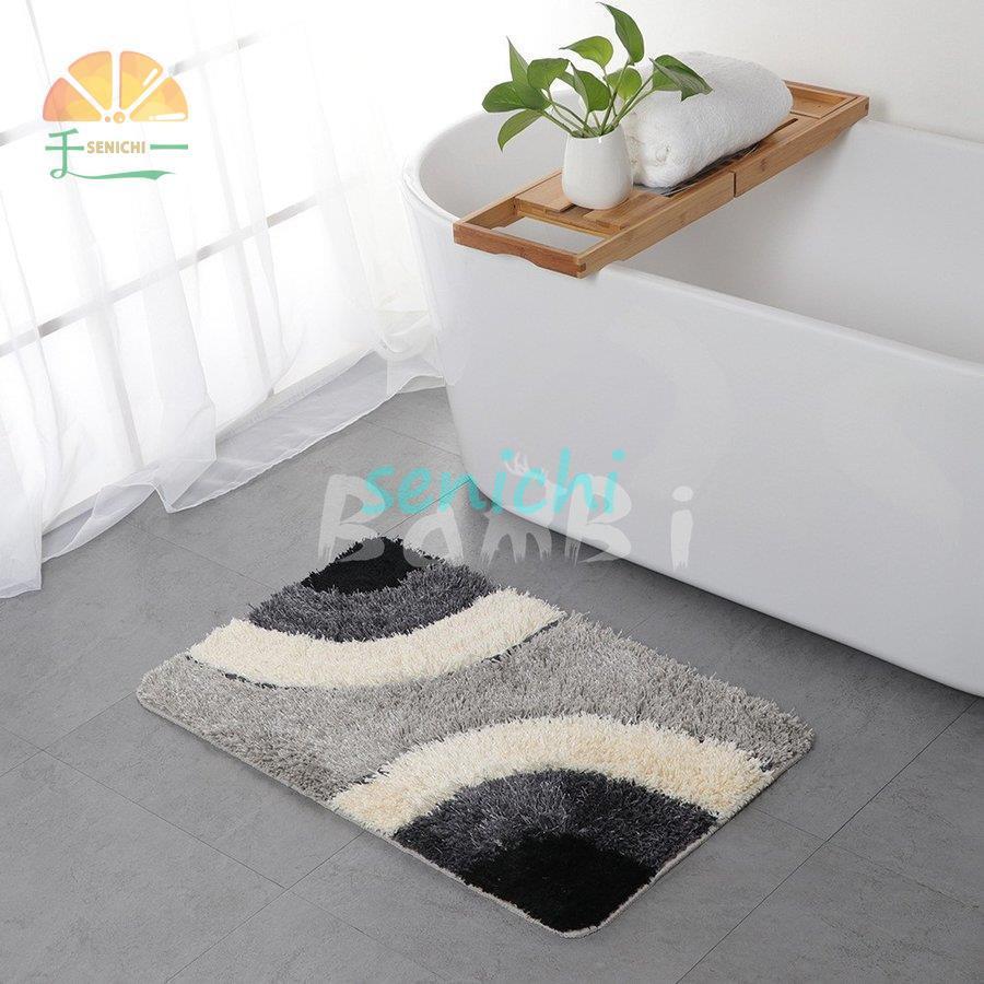 バスマット 大判 速乾 おしゃれ 玄関マット ラグマット 厚手 北欧 屋内