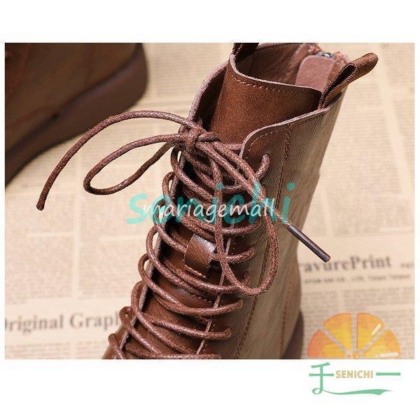 ブーツ レディース本革 レースアップブーツ ショートブーツ レディース 裏起毛ブーツ春秋冬 編み上げ ヒールブーツ ショ ブーツ レディース本革 レースアップブーツ ショートブーツ レディース