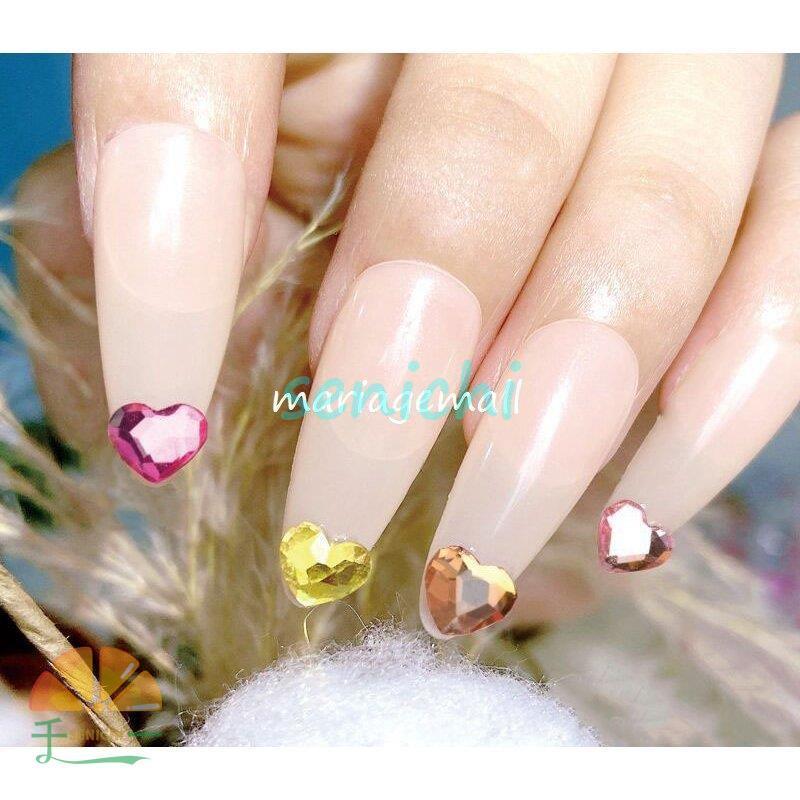 ネイル ネイルシール パーツ デコパーツ セルフネイル ラインストーン ハート アクリルストーン 小さめ キュート Nail Phw48 Dora0929 Ne 千一 通販 Yahoo ショッピング