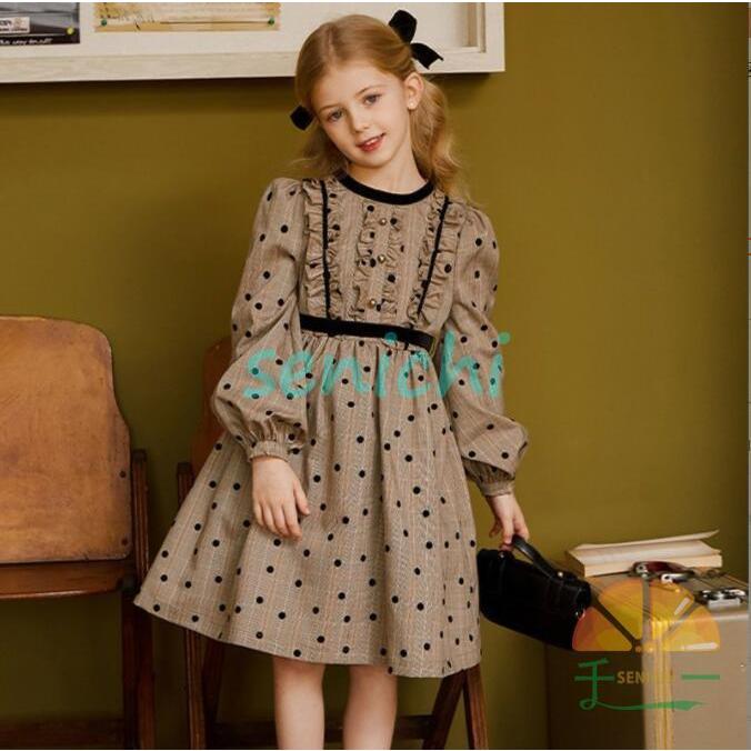 安い購入 ジュニア 韓国子供服 上品 膝丈 レースワンピース 春秋 女の子 Dress 子供ドレス 長袖 キッズ ワンピース 子供服 カジュアル 新品 衣装 通学着 可愛い おしゃれ ワンピース チュニック サイズ 140 Www We Job Com
