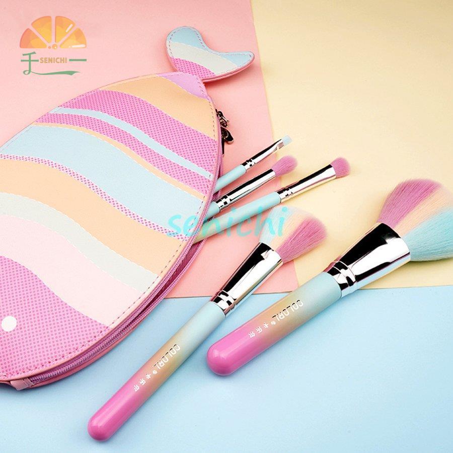 MAC メイクブラシセット 唇型ポーチ付 MAC メイクブラシセット 唇型ポーチ付