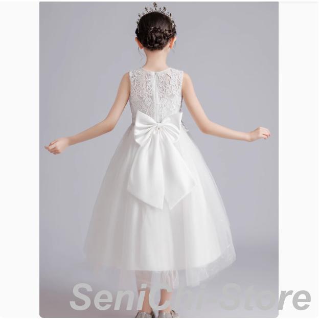 子供ドレス ロングドレス ワンピース ドレス ロング 子どもドレス チュール レース フラワー 花嫁 フォーマル ジュニアドレス フォーマル 七五三 結婚式 演奏会 | ブランド登録なし | 01