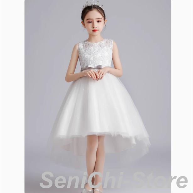 子供ドレス ロングドレス ワンピース ドレス ロング 子どもドレス チュール レース フラワー 花嫁 フォーマル ジュニアドレス フォーマル 七五三 結婚式 演奏会 | ブランド登録なし | 05