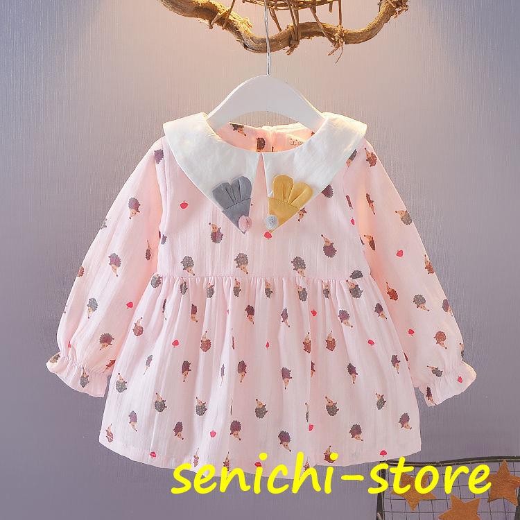 ワンピース ドレス 子供服 女の子 キッズ 秋服 長袖 フルーツ 刺繍 イチゴ フリル レース ラウンドネック 入学式 結婚式 春秋 着回し 可愛い 通学着 普段着 Dora10 Kid64 千一 通販 Yahoo ショッピング