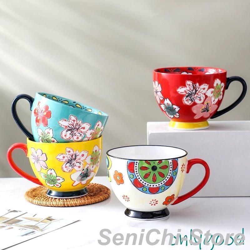 マグカップ 北欧 おしゃれ コーヒーカップ 大きい 陶器 ハンドメイド