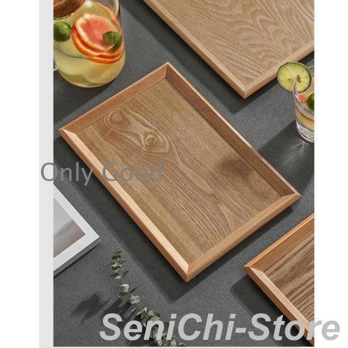 木製トレー 40cm*30cm*3cm トレイ/天然木/お茶/長角膳 : 千一 - 通販