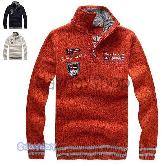 パーリーゲイツ タートルネック 長袖 ニット セーター 5 ゴルフ