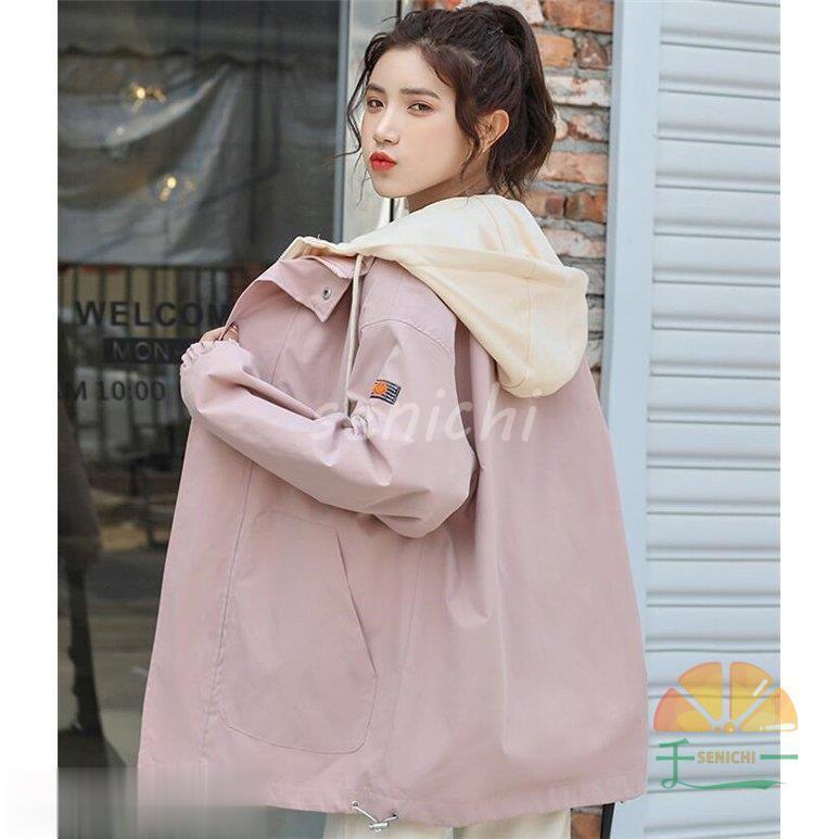 マウンテンパーカー レディース ジャンパー フード ジャケット 春コート カジュアル アウター 春 Mmc0907 Liu86 千一 通販 Yahoo ショッピング