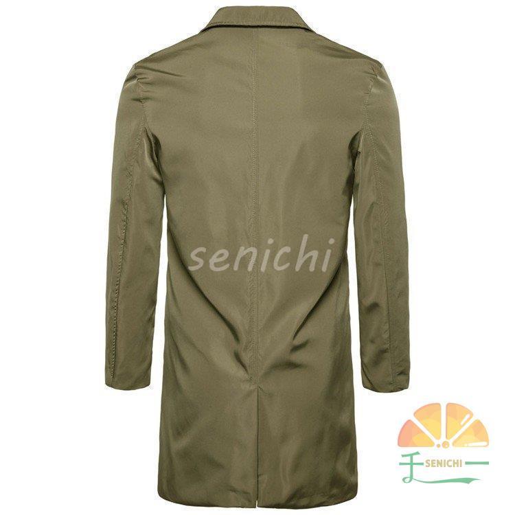 本物品質の ビジネス トレンチコート メンズコート テーラードジャケット グリーン ブラック 秋服 紳士服 チェスターコート ご注意 お届け方法によって納期が違います Www Ricamificiolevi Com